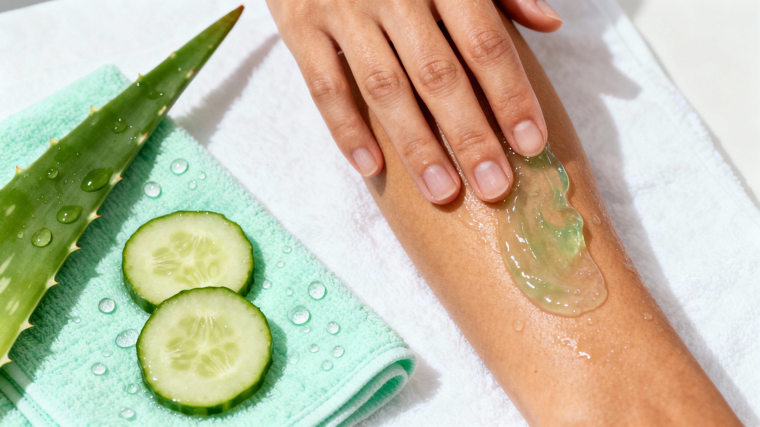 Featured image for Quick Relief for Sunburned Skin: How to Heal Sunburn Fast